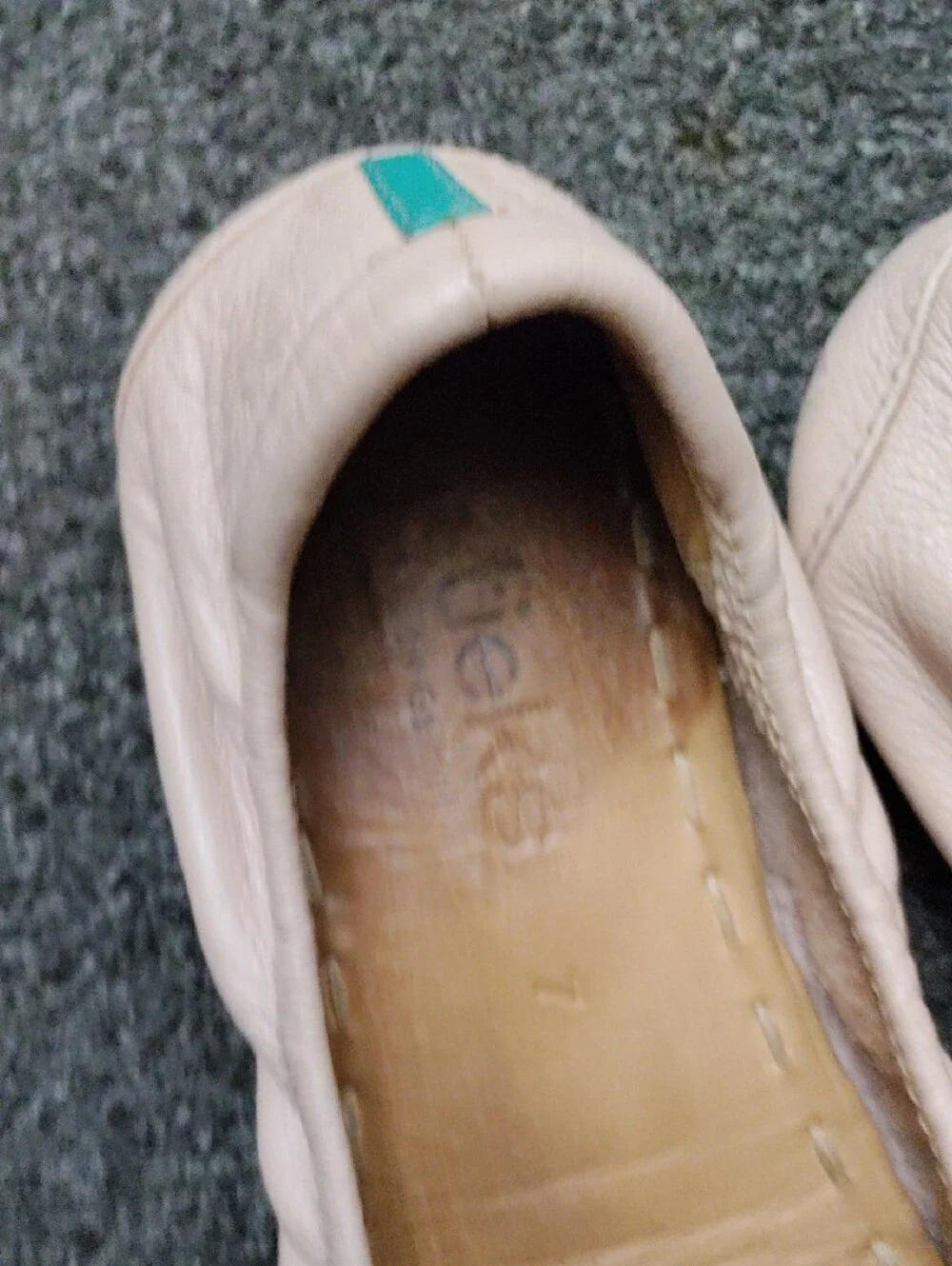 Tieks soft blush
